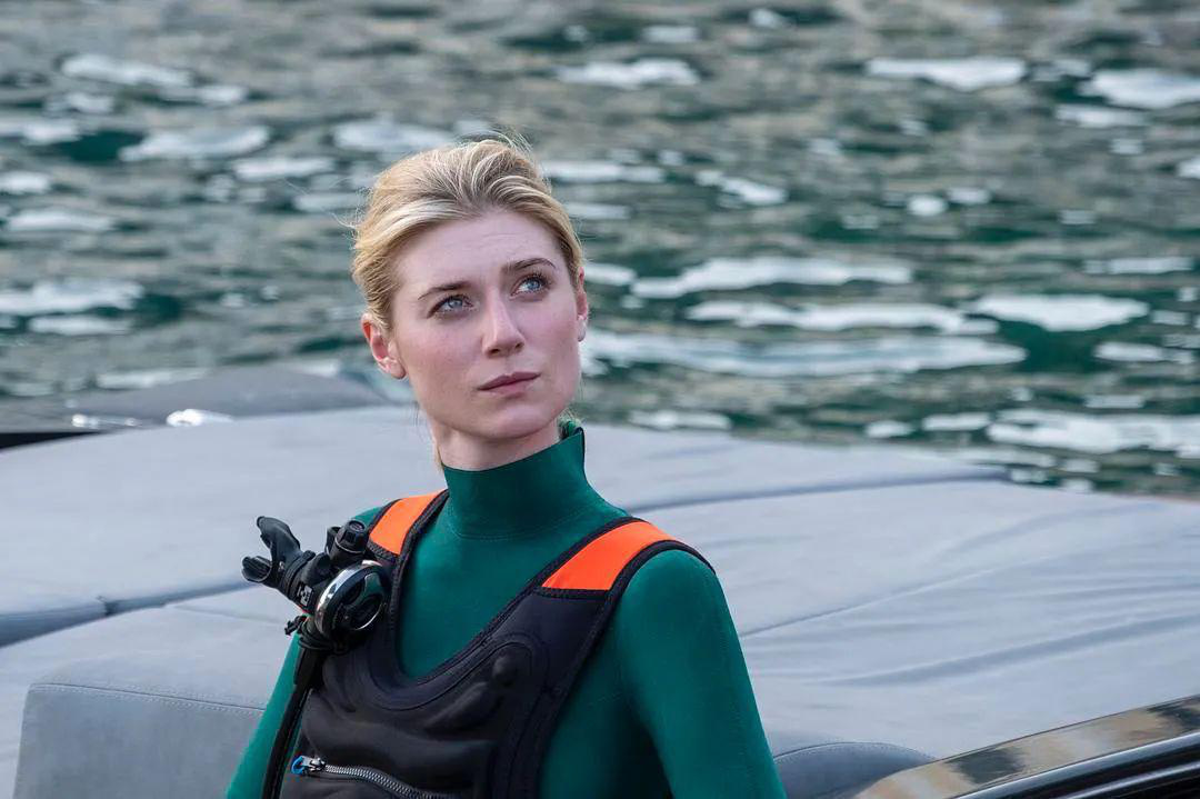 Tenet hostess, played by elizabeth debicki.
