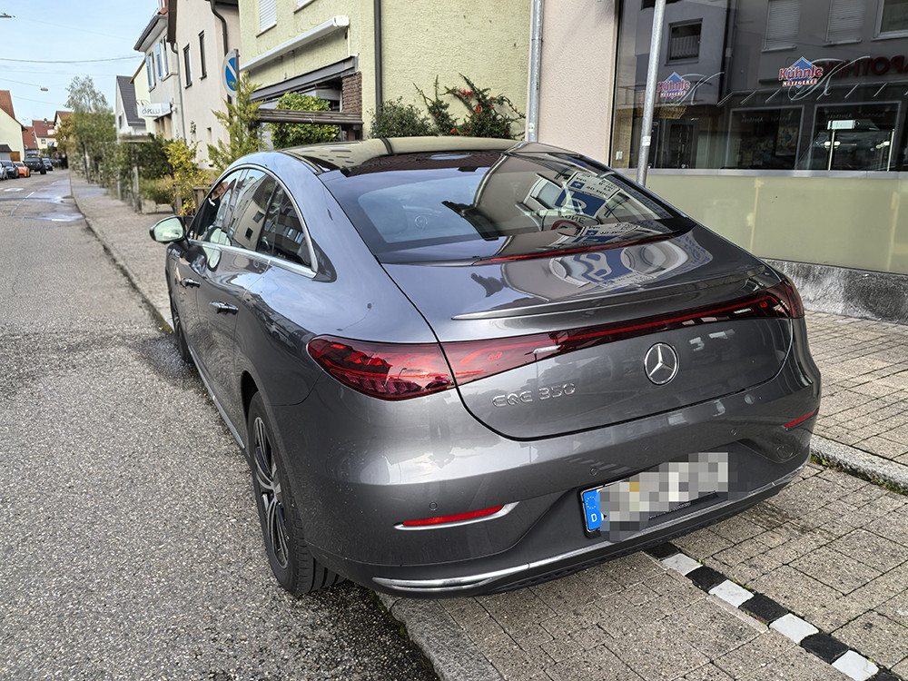 Test drive Mercedes-Benz EQE in Germany