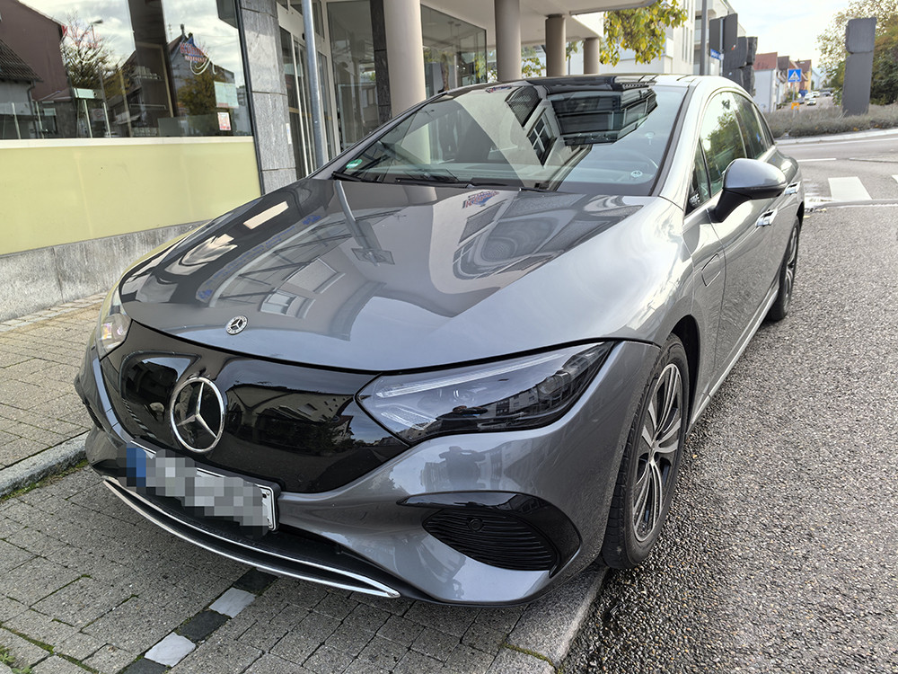 Test drive Mercedes-Benz EQE in Germany